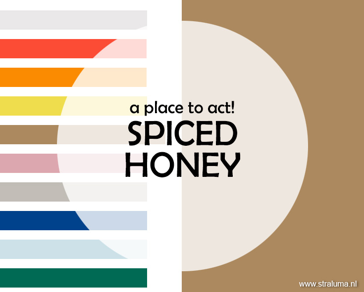 de kleur van het jaar 2019 - Spiced Honey - ACT de kleur van het jaar 2019 - Spiced Honey - ACT